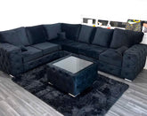 Milano 6 Str Fullback Black Plush